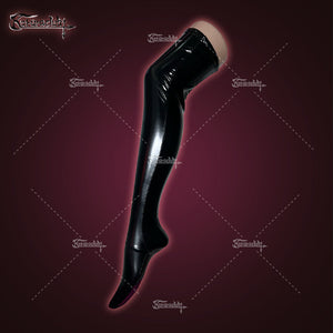 Basic leather stockings KS01