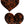 Black and Orange Spider Heart Nipple Pasties