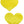 Yellow Mini Heart Nipple Pasties
