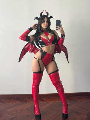 Cosplay Red Devil Costume
