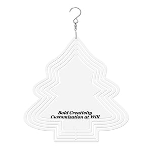 Mandala Wind Chimes - Christmas Tree