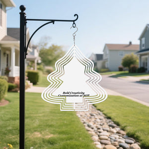Mandala Wind Chimes - Christmas Tree