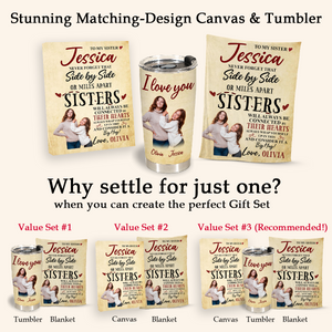 Gift For Sister Blanket, To My Sister Never Forget That Side By Side - Love From Little Sister Live Preview