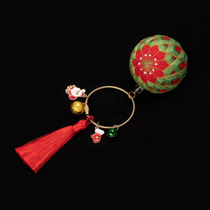 Temari ball てまり Christmas tree ornaments holiday charm gifts for him her family