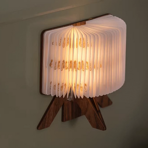 Folding Chinese‑Style Nightlight – Elegant Portable LED Ambient Lamp with Cultural Charm