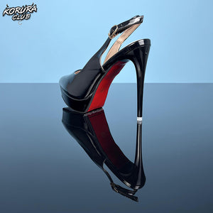 Ankle Strap Platform Stiletto Heels AH09