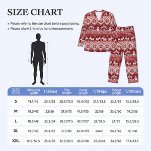 Personalized Christmas Snowman Pajamas Sets for Men Holiday Gifts