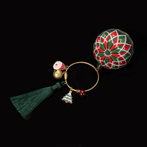 Temari ball てまり Christmas tree ornaments holiday charm gifts for him her family