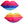 Rainbow Lips Nipple Pasties