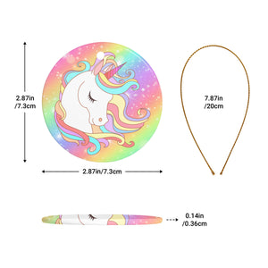 Personalized Christmas Unicron Rainbow Ornaments with Name Holiday Gifts for Her Kids