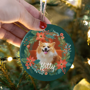Personalized Christmas Ornaments for Puppy Dog as Holiday Gifts