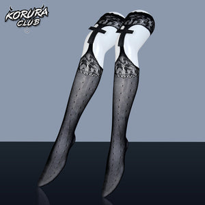 Cosplay Gothic-Style Garter KS12