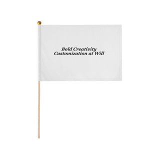 Hand flag and car flag (different-sided design)