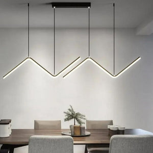 Modern Minimalist Pendant Light – LED Chandelier Lighting for Living Room, Dining, Bedroom