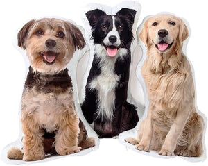 Dog Picture Pillow Custom Pet Pillow Dog Pillows Gift Custom 3D Pet Pillow from Photo | Personalized Dog/Cat Shaped Throw Pillow
