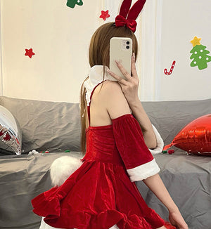 Christmas Costume COS Bunny Girl Dress SD06