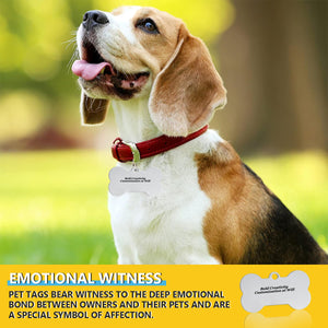 Dog tag 5*3cm (double-sided printing)