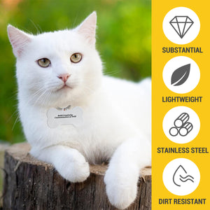 Dog tag 5*3cm (double-sided printing)