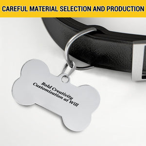Dog tag 5*3cm (double-sided printing)