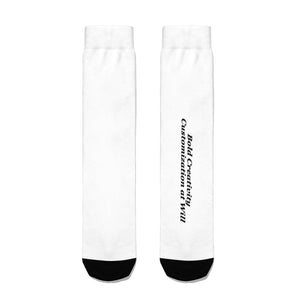 Socks (40cm, black at the toes and heels)