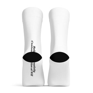 Socks (40cm, black at the toes and heels)