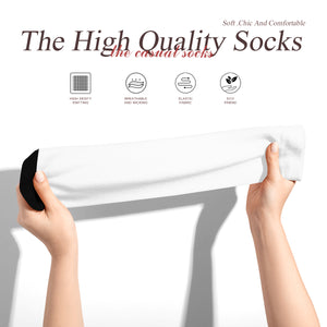 Socks (40cm, black at the toes and heels)