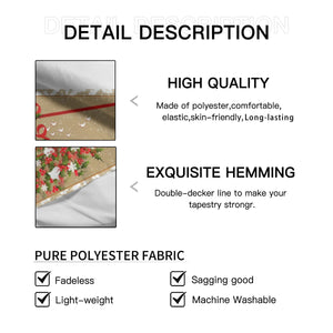 Vertical Tapestry in Multiple Sizes