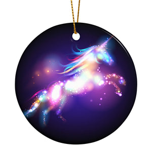 Custom Christmas Tree Unicron Ornaments with Name for Family Friends as Holiday Gifts