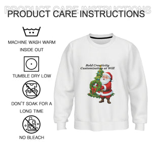 Thick adult crew neck sweater