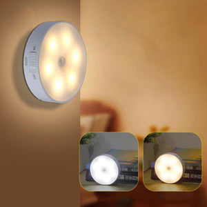 Magnetic Motion Sensor Light, Wireless Rechargeable LED Bar for Closet, Cabinet & Stairs