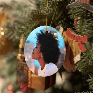 Personalized Christmas Ornaments with Photo Name for Baby Kids Family Wedding Gifts