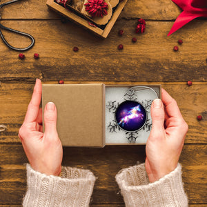 Custom Christmas Tree Snowflake Unicorn Ornaments with Name for Kids Holiday Decoration