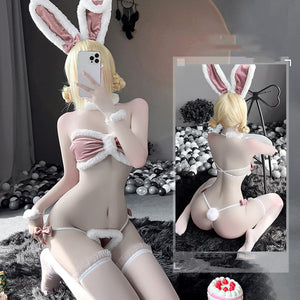 pink erotic lingerie （suit） KF82736