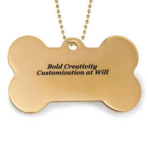 Product Name: Dog Tag 5*3cm (Double-sided Laser Engraving)