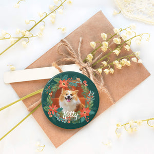 Personalized Christmas Ornaments for Puppy Dog as Holiday Gifts