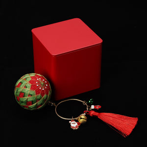 Temari ball てまり Christmas tree ornaments holiday charm gifts for him her family