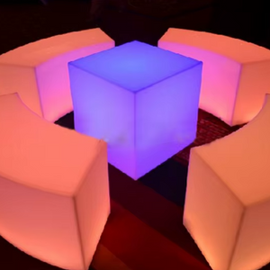 LumiNa Modular Waterproof LED Lounge Furniture – Customizable Outdoor LED Seating & Decor