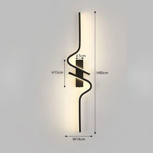 Minimalist LED Wall Light – Modern Indoor LED Sconce Lighting for Living Room, Bedroom & Hallway