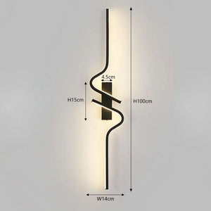 Minimalist LED Wall Light – Modern Indoor LED Sconce Lighting for Living Room, Bedroom & Hallway