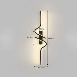 Minimalist LED Wall Light – Modern Indoor LED Sconce Lighting for Living Room, Bedroom & Hallway