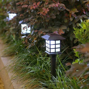 Solar LED Garden Lamp Outdoor – Solar Powered Landscape Lighting for Patio, Yard & Walkway