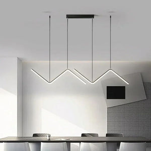 Modern Minimalist Pendant Light – LED Chandelier Lighting for Living Room, Dining, Bedroom