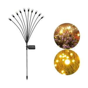 Solar LED Firefly Garden Lights – Decorative Outdoor Solar Powered Landscape Lighting