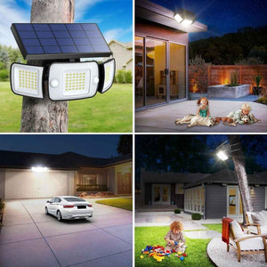Solar LED Outdoor Flood Light – Solar Powered Garden & Landscape Illumination
