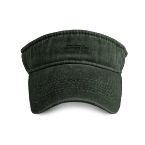 Washed beach visor