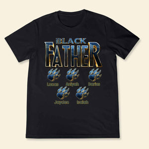 Panther Black Father - Personalized Apparel - Gift for Father