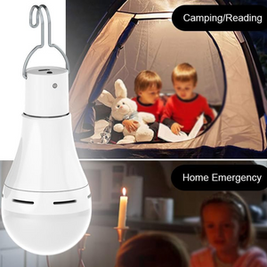 USB Rechargeable LED Light Bulbs with Remote & Timer – Dimmable Portable Lighting for Indoor & Outdoor Use