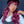 Lolita mid-length curly red wig  WS1272