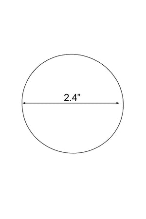 Black and White Houndstooth Circle Nipple Pasties