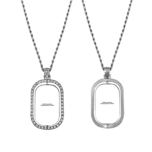 Hip Hop Trendy Brand Personalized Necklace - Double-Sided